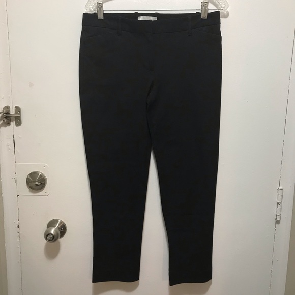 Gap slim cropped two way stretch black pants size 4R - Picture 2 of 11